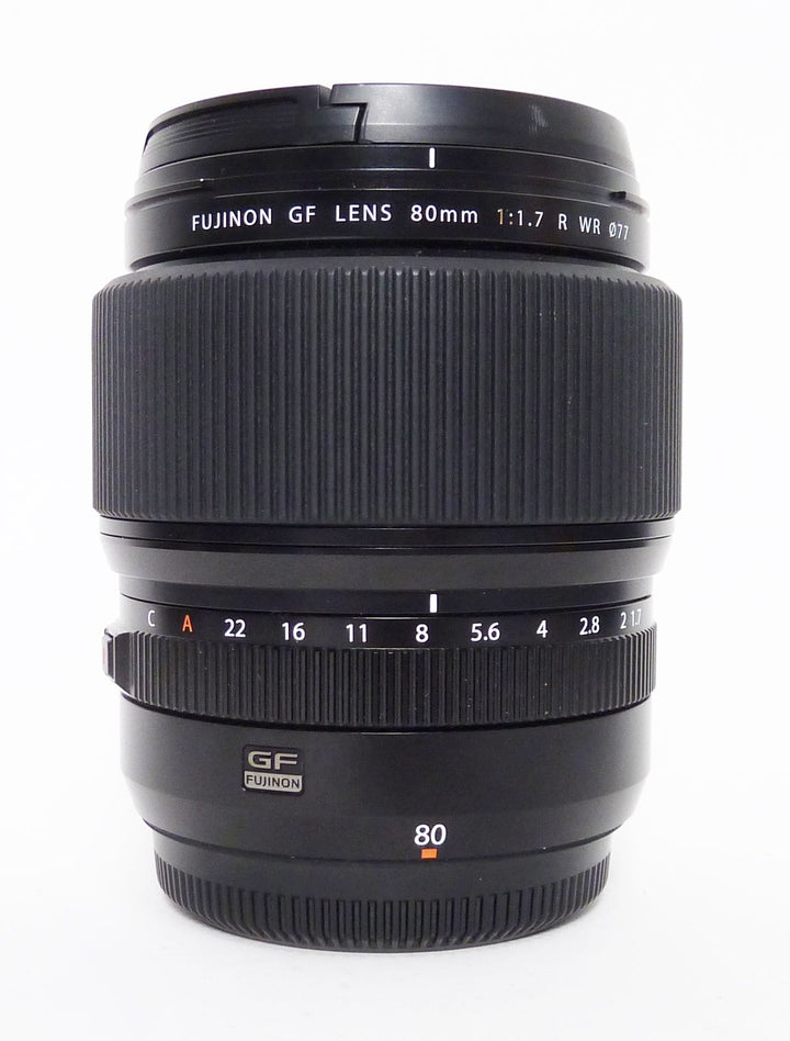 Fujifilm 80mm f1.7 R WR Lens for GFX Medium Format Equipment - Medium Format Lenses Fujifilm 25A00251