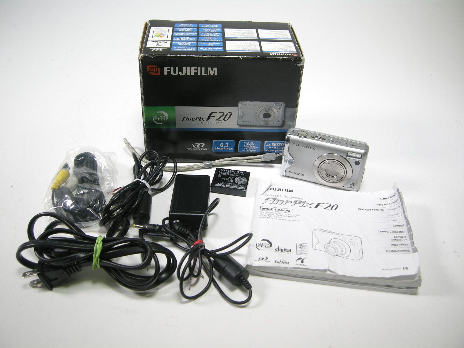 Fujifilm Finepix F20 6.3mp Digital Camera – Camera Exchange
