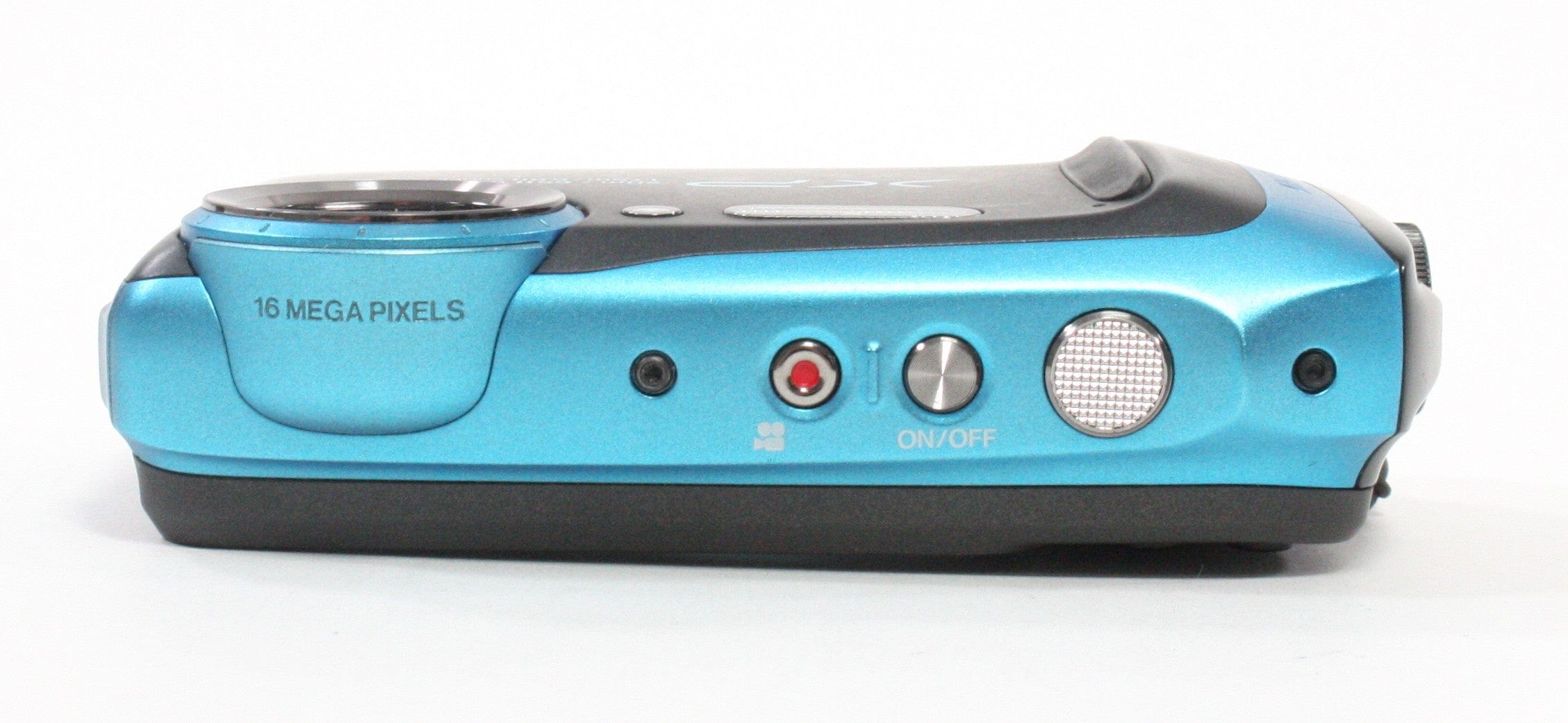 FUJIFILM FINEPIX XP120 ブルー Fujifilm FinePix XP120 16 MP Waterproof Digital Camera Sky