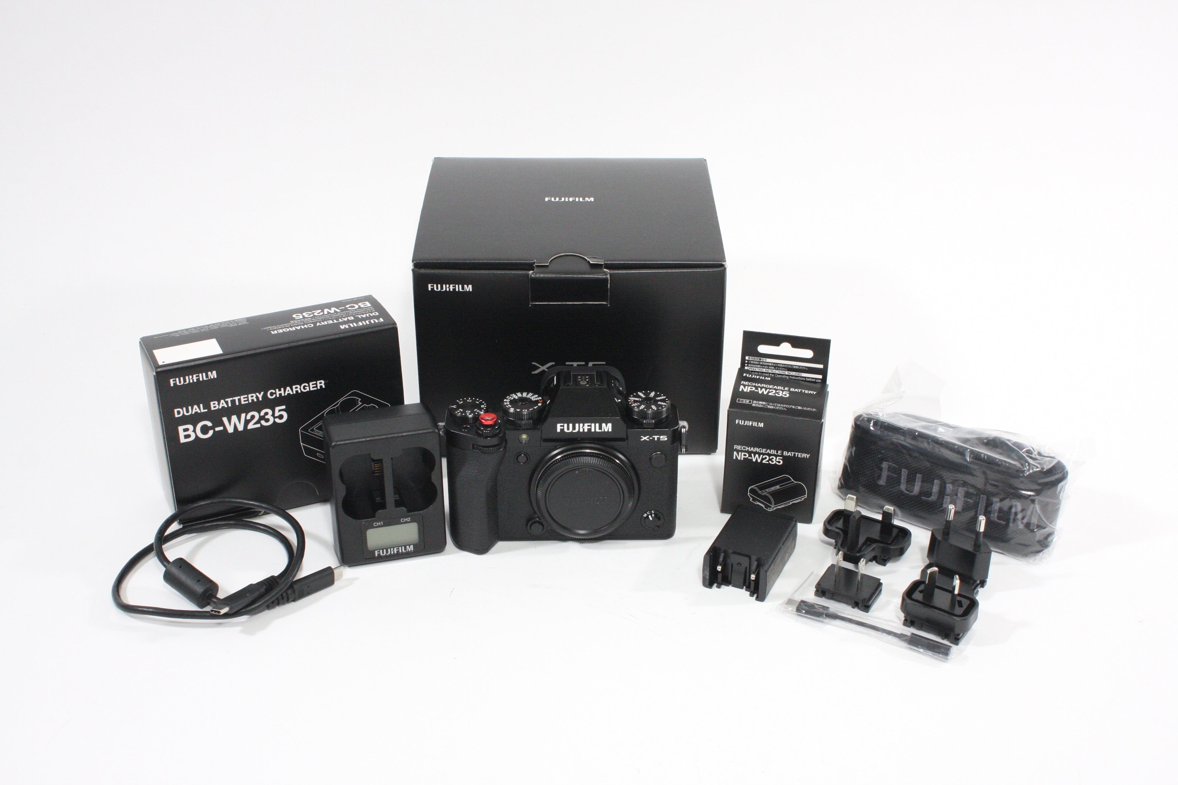 Fujifilm X-T5 Digital Mirrorless Camera Body Only - Shutter Count 2169 ...