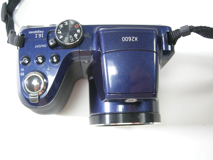 GE X2600 16.1mp Digital camera (Blue) Digital Cameras - Digital Point and Shoot Cameras GE 100041868