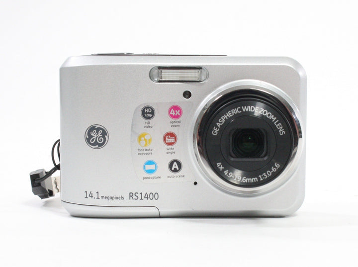 General Electric RS1400 Digital Camera 4x Zoom 14.1mp Digital Cameras - Digital Point and Shoot Cameras General Electric C170007661