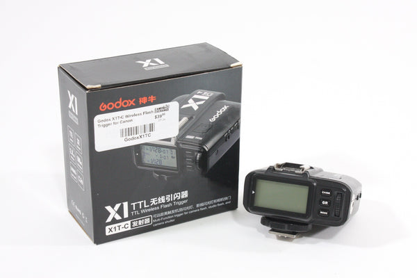 Godox X1T-C Wireless Flash Trigger for Canon Flash Units and Accessories - Flash Accessories Godox GodoxX1TC