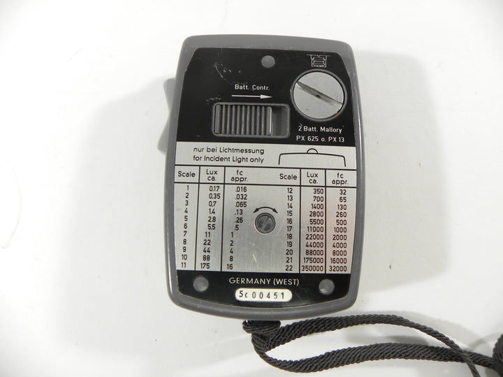 Gossen Luna Pro Light Meter Light Meters Gossen 500451