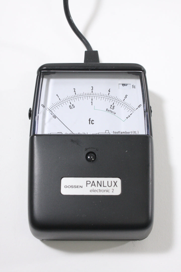 Gossen PANLUX electronic 2 LIght Meter Light Meters Gossen 8A38236