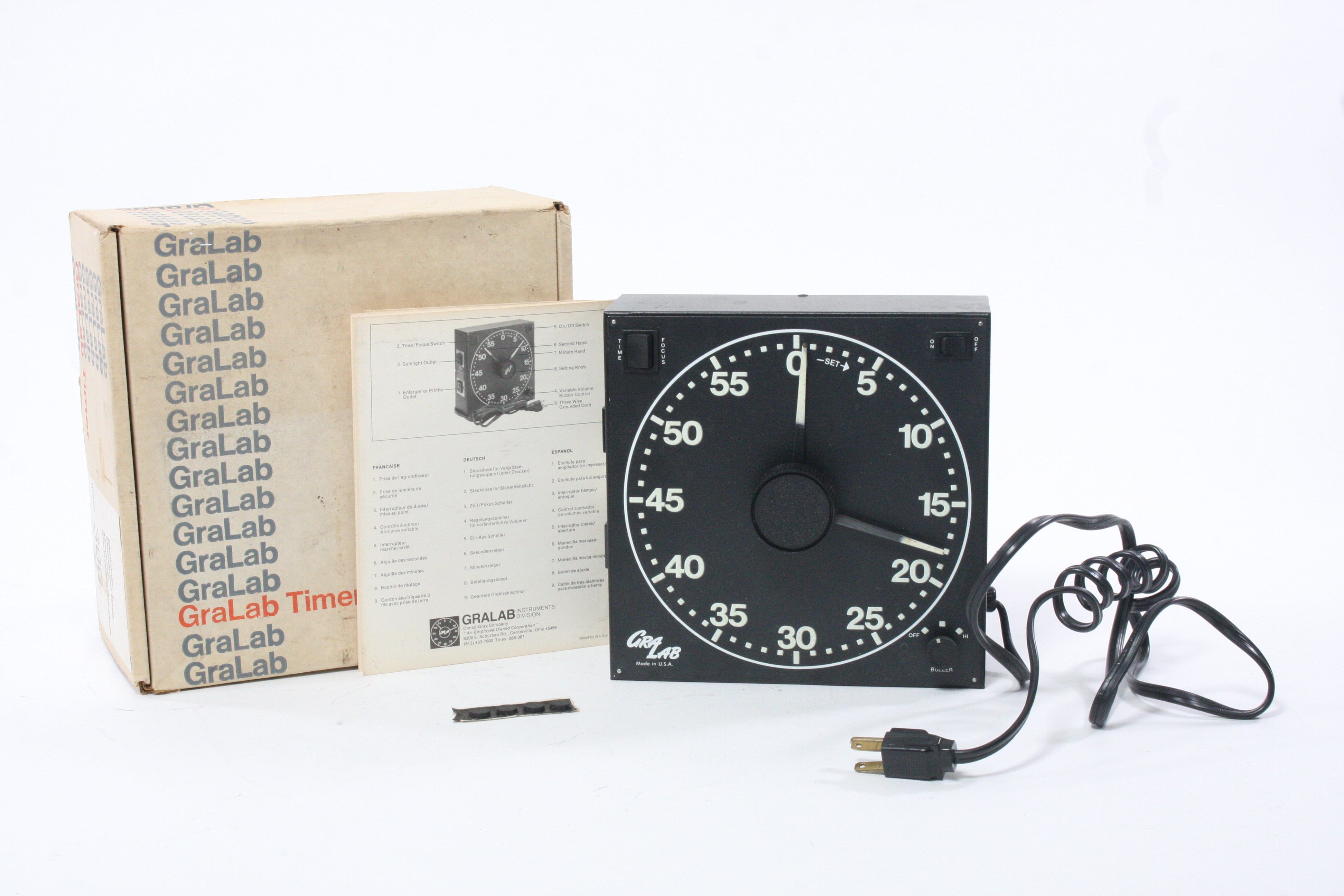 GraLab model 300 Darkroom Timer IN BOX – Camera Exchange