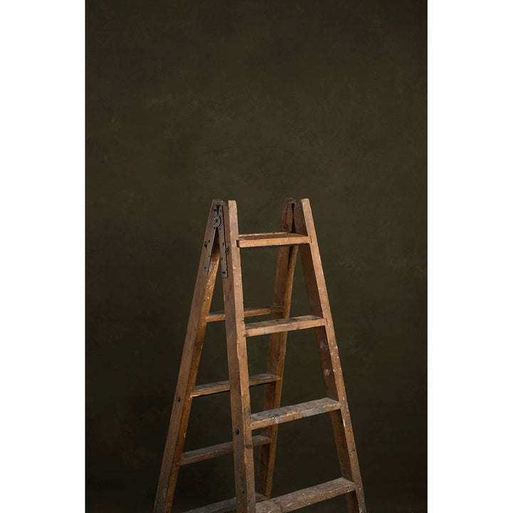 Gravity Backdrops Hand Painted Classic Collection Olive Green LG 6.9 x 8.9 ft Distressed Backdrop Backdrops and Stands Gravity Backdrops GBOG6989DT