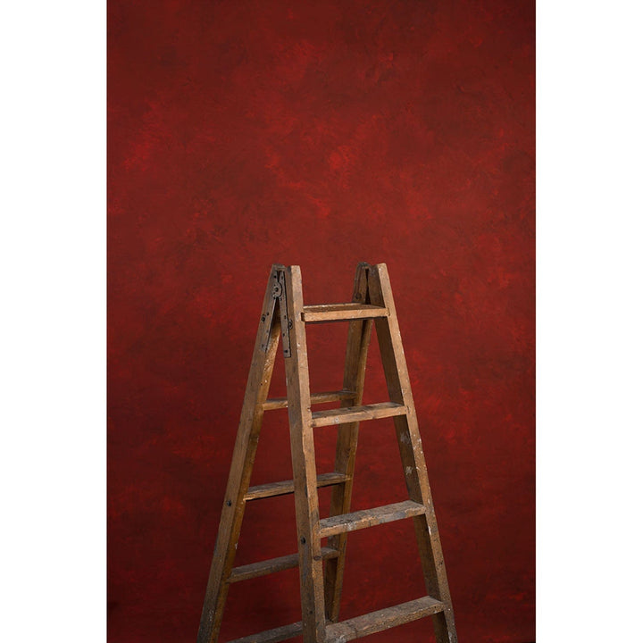 Gravity Backdrops Hand Painted Classic Collection Red XS 3.9 x 7.8 ft Mid Texture Backdrop Backdrops and Stands Gravity Backdrops GBRD3978MT