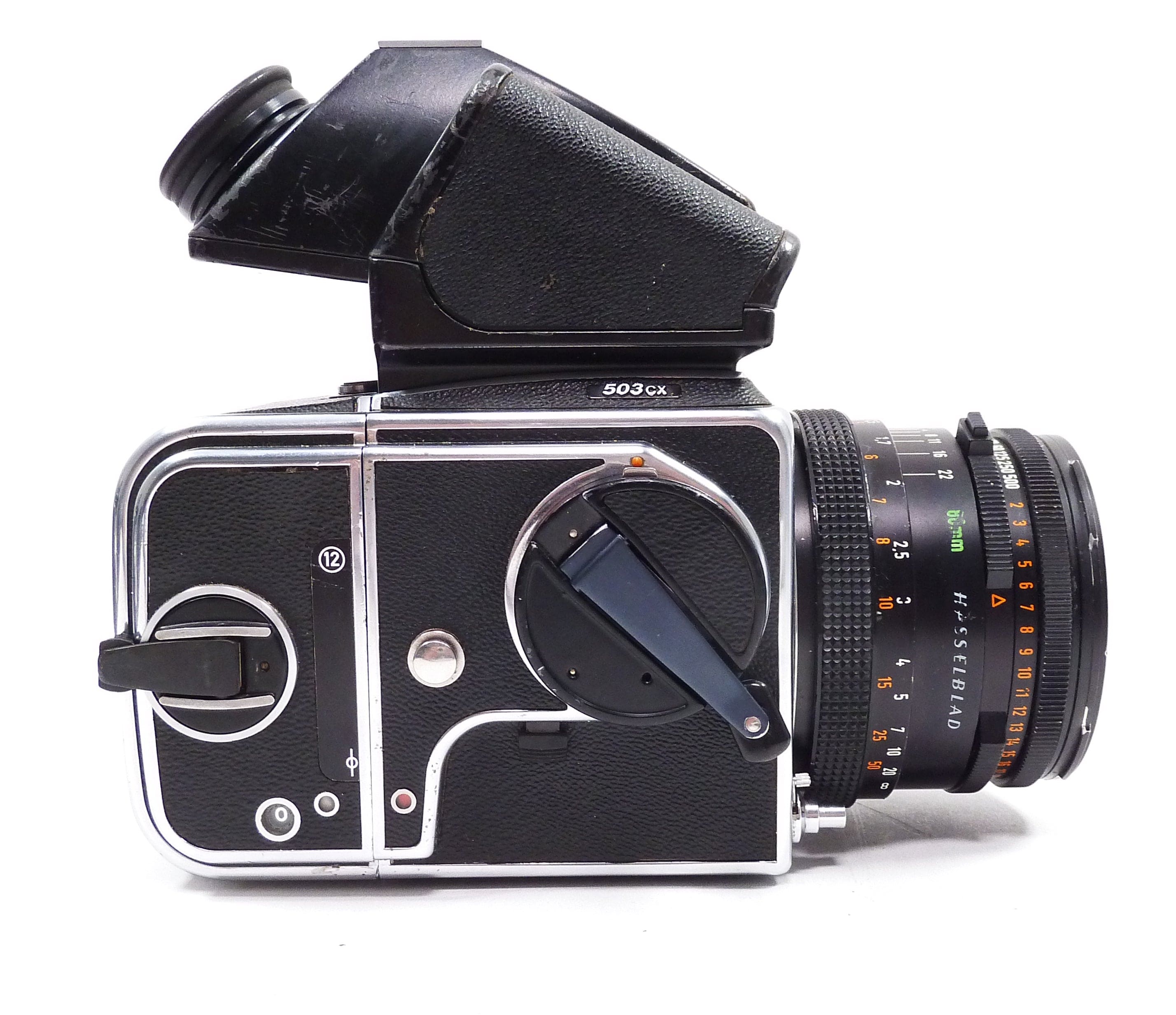 Hasselblad 80mm 503CX Camera CF Planar Lens f2.8 T* A12 + Back