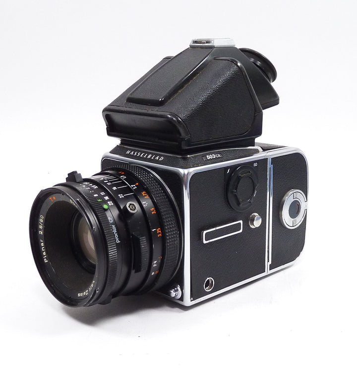 Hasselblad 503CX with 80MM F2.8 Planar T* CF lens and 120 Back and Prism Finder Medium Format Equipment - Medium Format Cameras - Medium Format 6x6 Cameras Hasselblad RR1416302