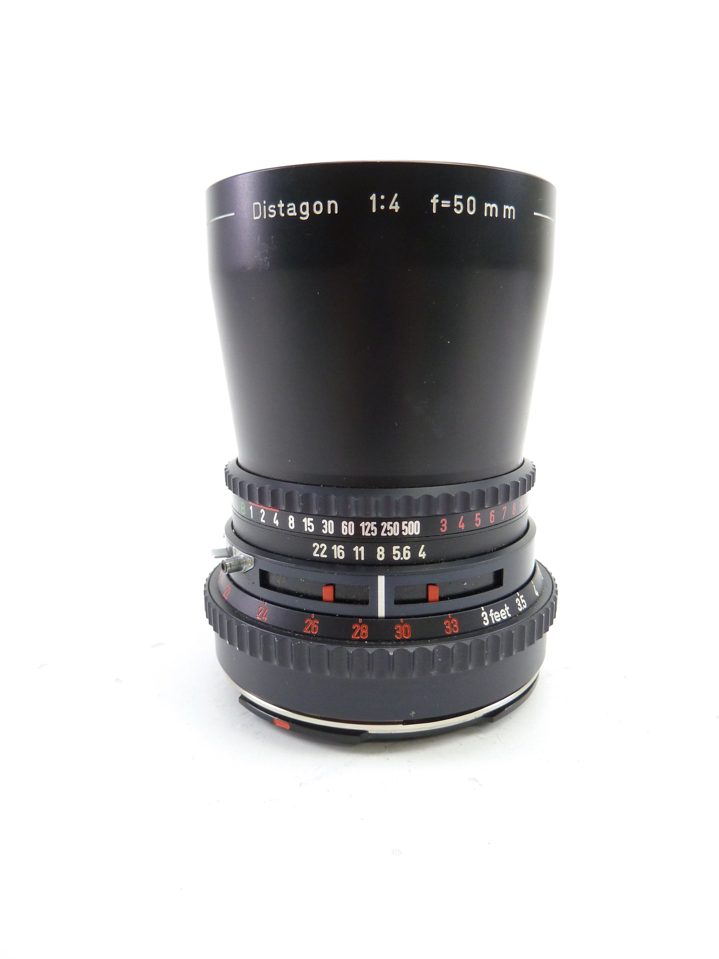 Hasselblad V Series Distagon T* 50MM F4 Black Wide Angle Lens