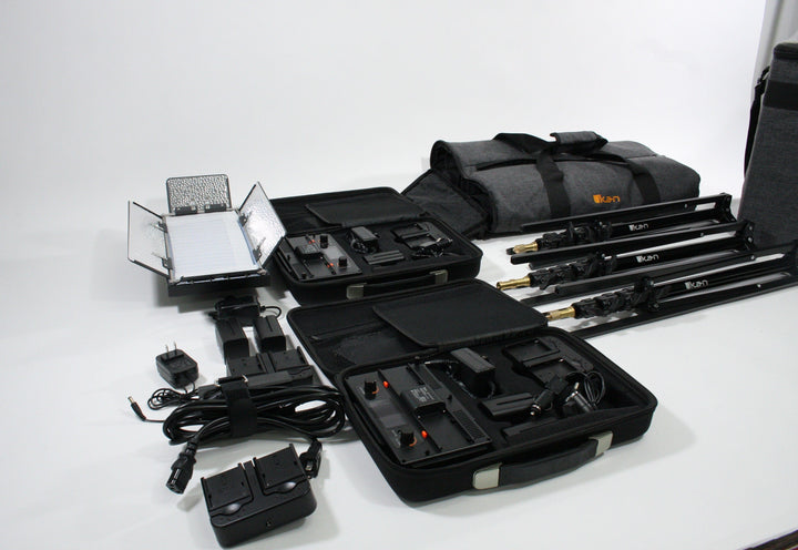 Ikan (3) LED Light Set for Studios Studio Lighting and Equipment - LED Lighting Ikan 072424516