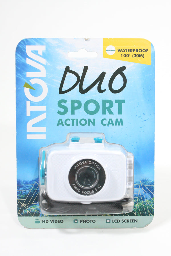 Intova Duo Sports Action Camera - New in Unopened Packaging Action Cameras and Accessories Intova 054269001834