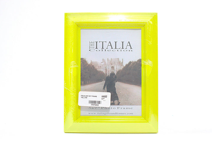 Italia 5x7 (Yellow ) Picture Frame Frames Italia ITA70535