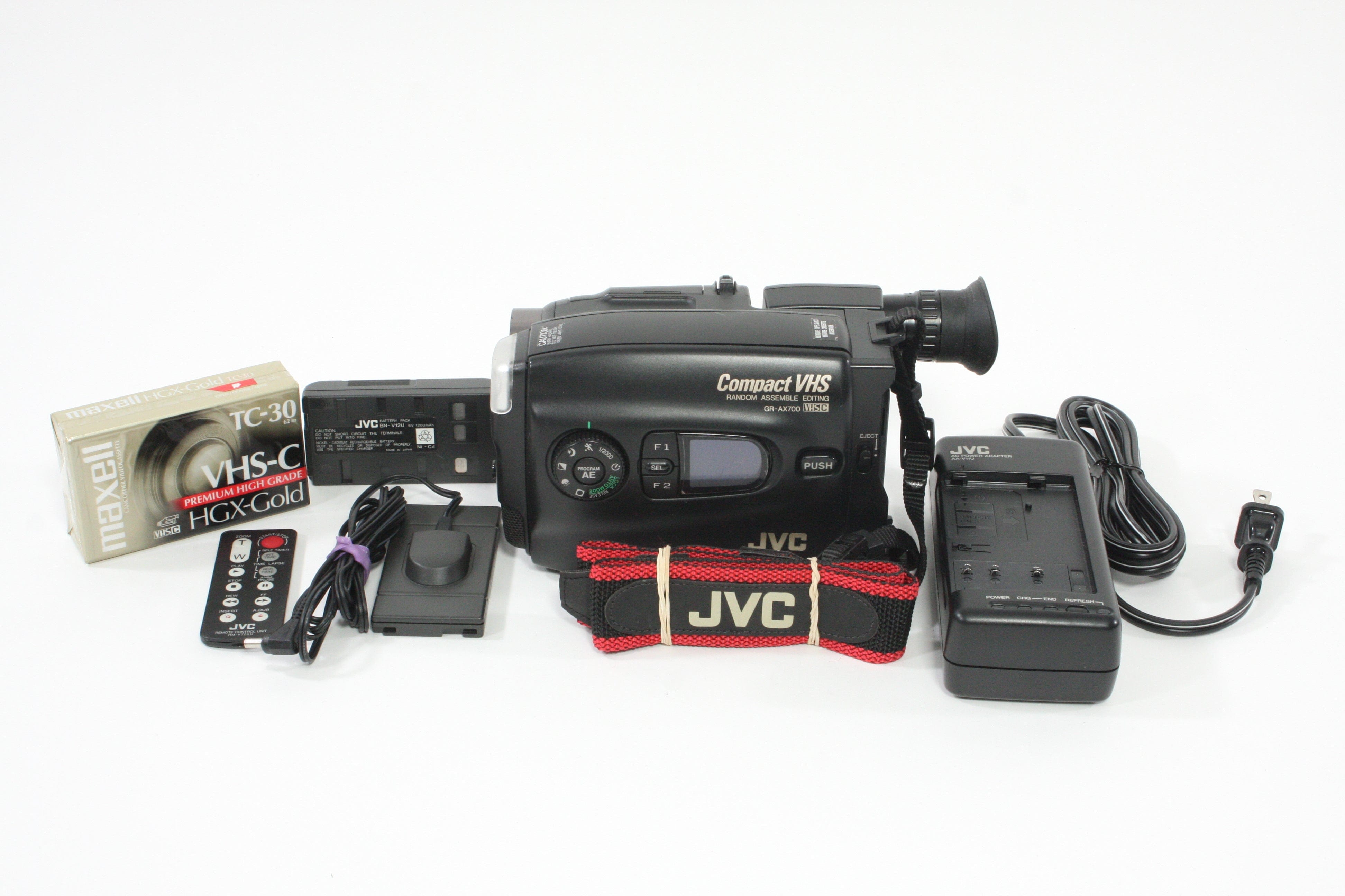JVC GR-AX700U Camcorder VHS-C – Camera Exchange