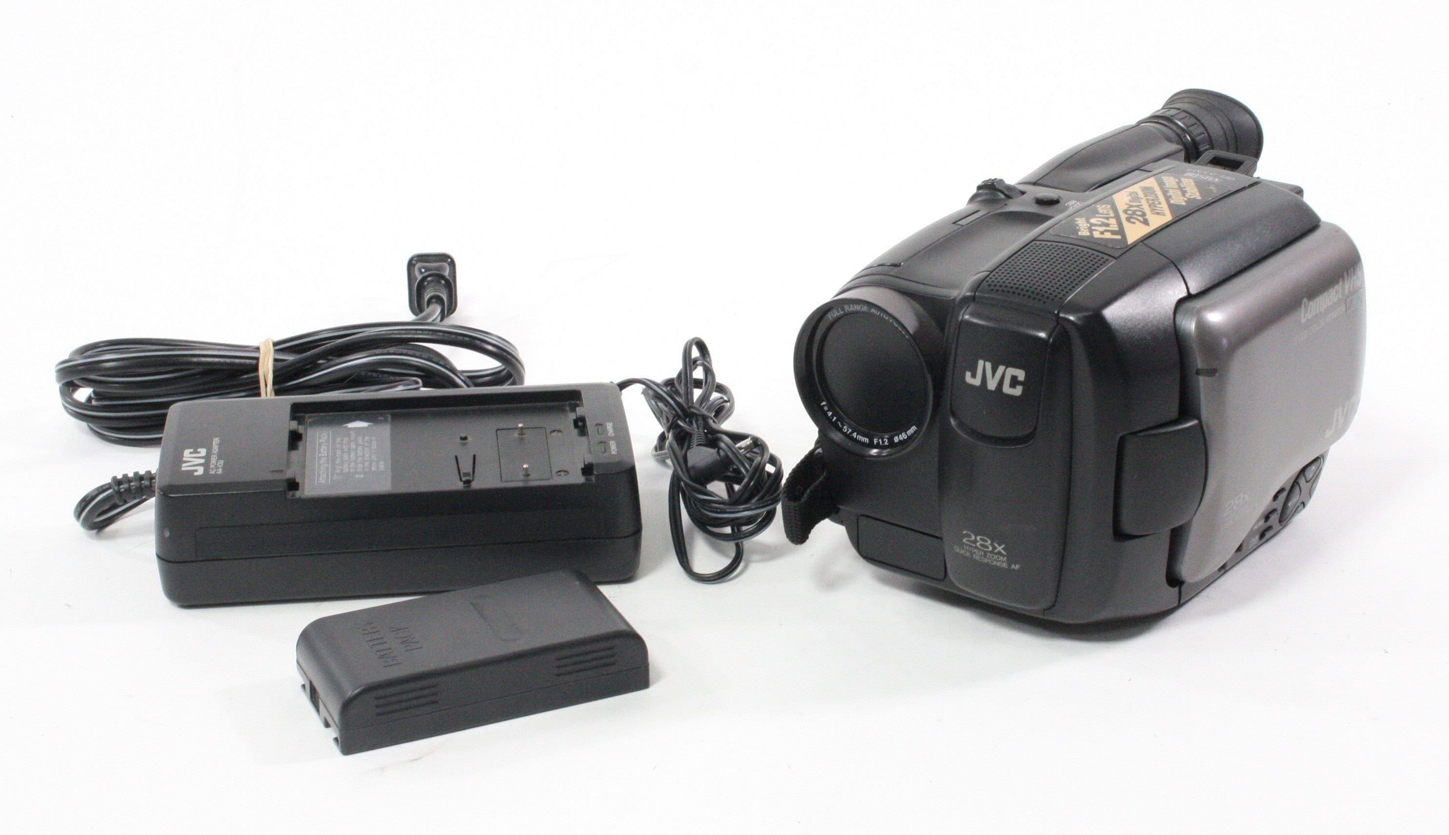 JVC GR-AXM4 VHS-C Camcorder – Camera Exchange