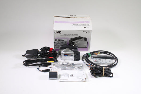 JVC GR-DF550U Mini DV Camcorder Video Equipment - Video Camera JVC 100R3922