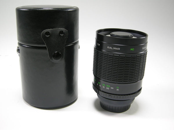 Kalimar MC 500mm f8.0 Mirror Canon FD Mt. Lenses Small Format - Canon FD Mount lenses Kalimar K8920660
