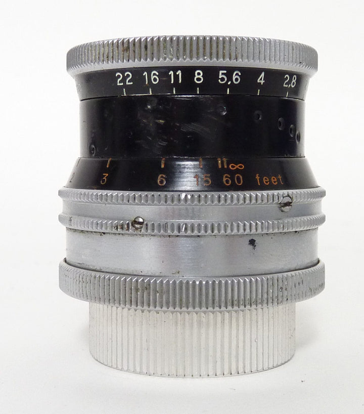 Kern-Paillard Switar 16mm F1.8 C Mount Lens with 15mm Finder Movie Cameras and Accessories Kern-Paillard 978468