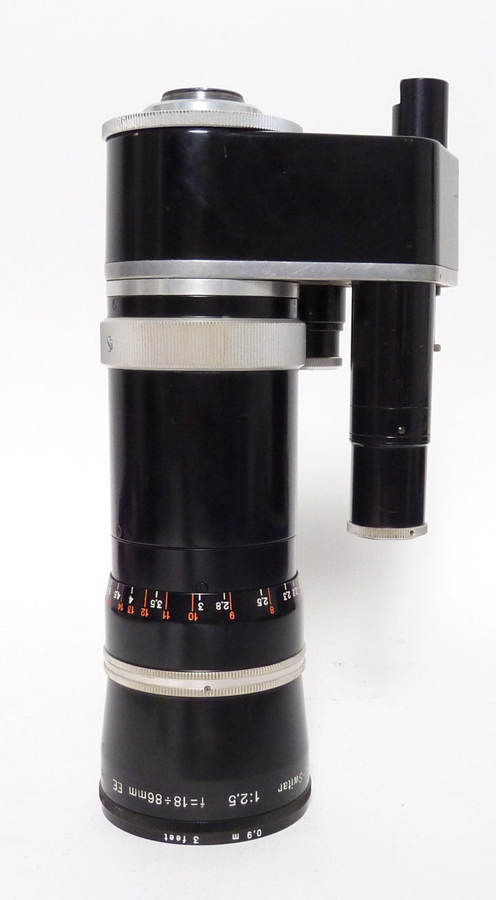 Kern-Paillard Vario-Switar 18-86mm F2.5 EE H16 RX C Mount Lens Movie Cameras and Accessories Kern-Paillard 1058249