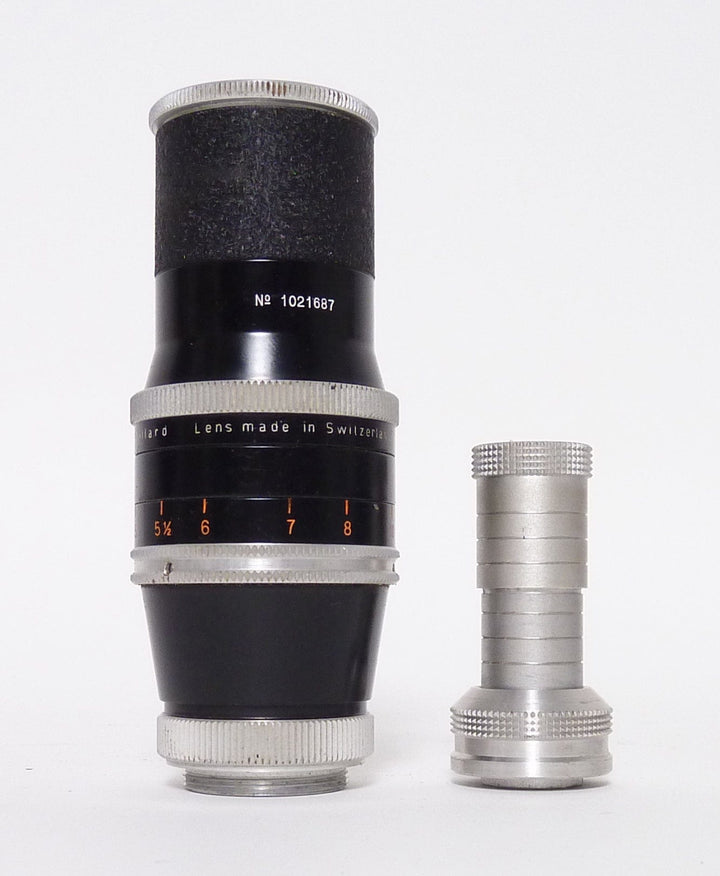 Kern-Paillard YVAR 75mm F2.8 C Mount Lens with Kodak Viewfinder Movie Cameras and Accessories Kern-Paillard 1021687