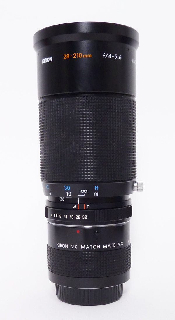 Kiron 28-210mm F4/5.6 Macro C/Y Mount with 2X - Read Lenses Small Format - ContaxYashica Mount Lenses Kiron 57616273