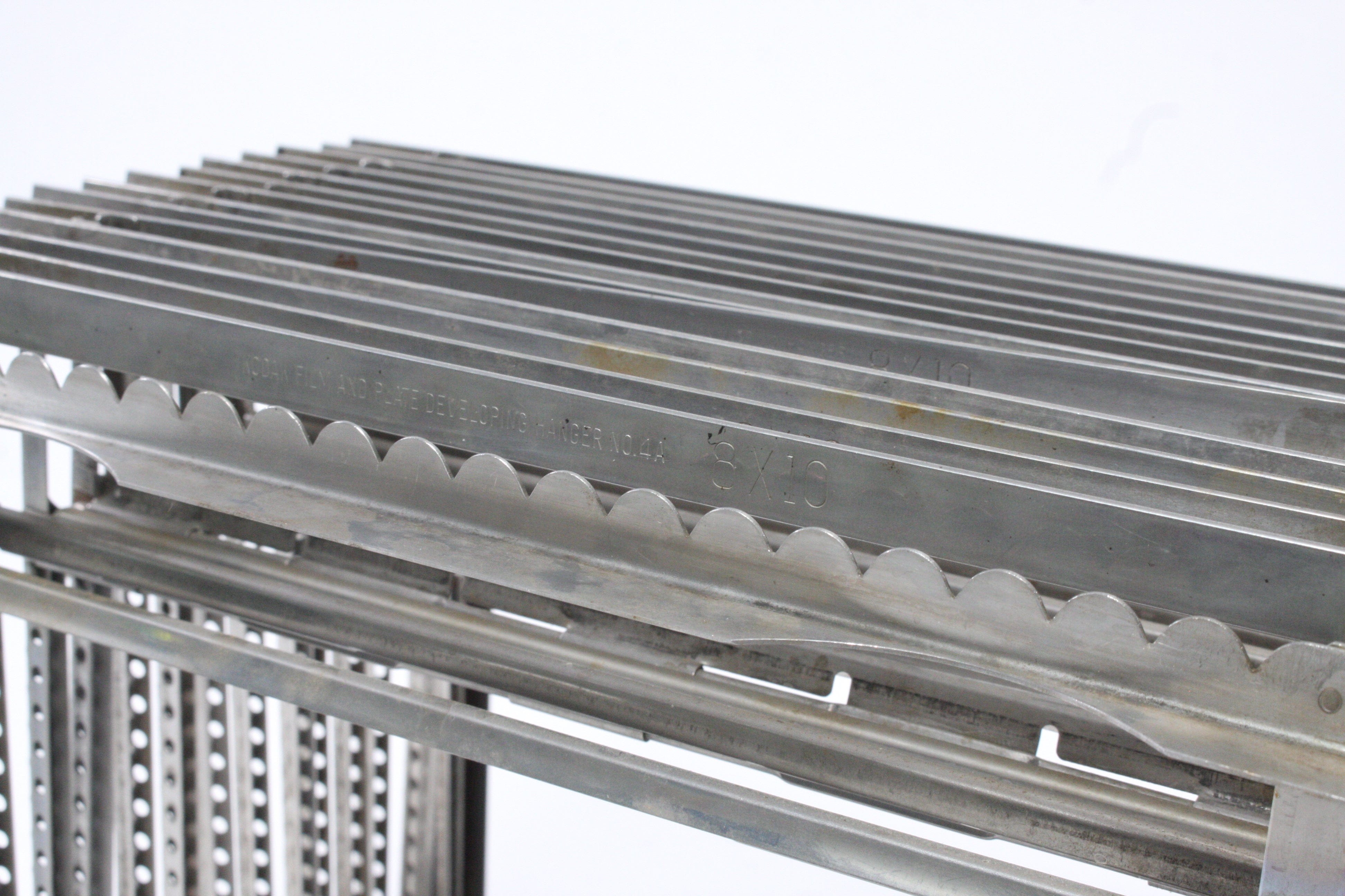 Kodak #4A Film Hangers with Drying Rack for 8x10 Film (set of 14