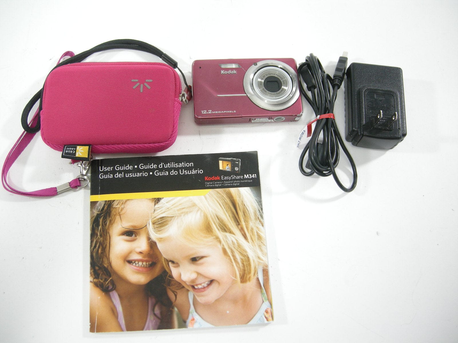 Kodak Easy Share M341 12.2mp Digital Camera (Pink) – Camera Exchange