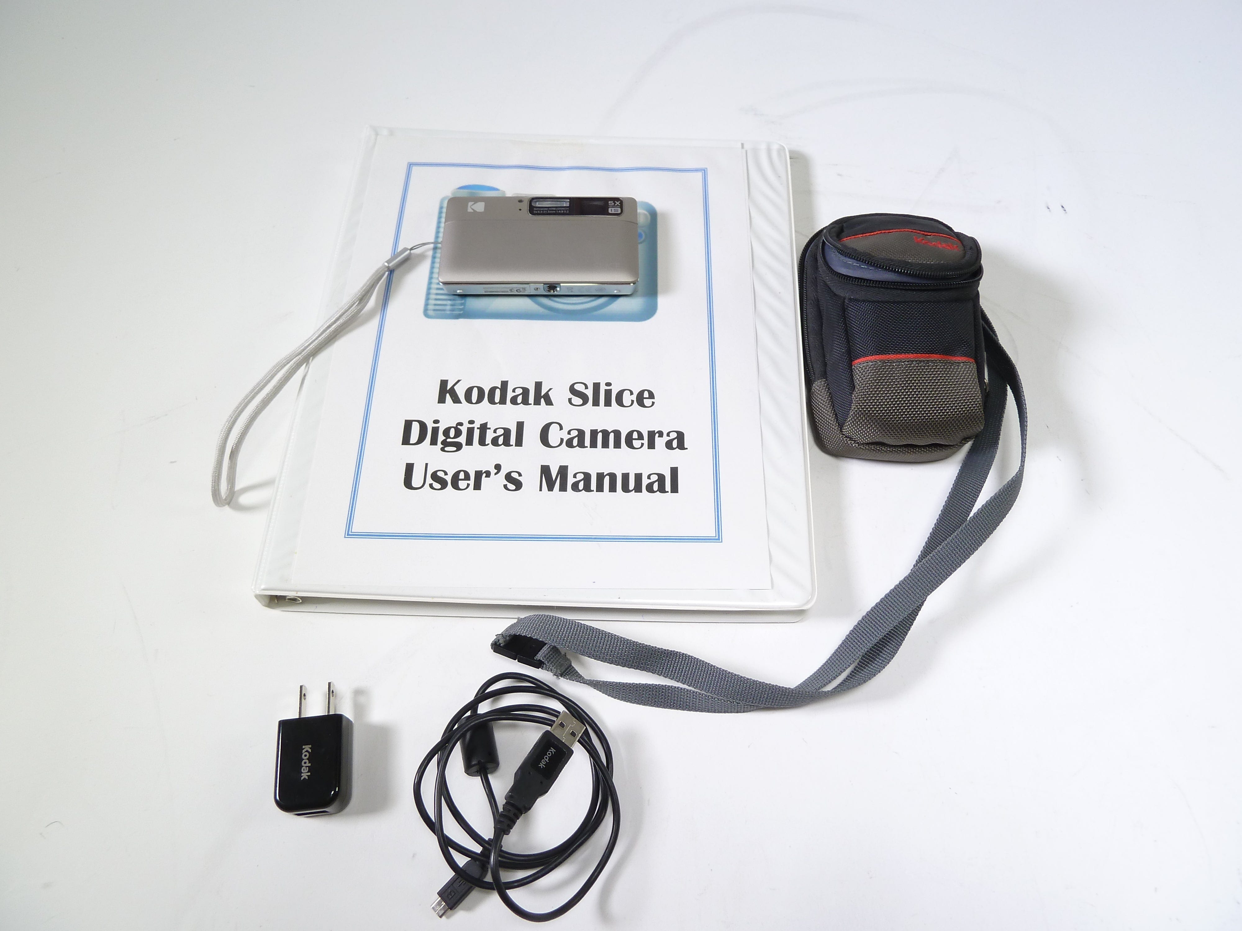 Kodak Slice Digital Camera with Expanded Manual – Camera Exchange