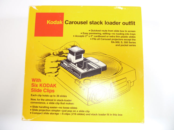 Kodak Stack Loader Outfit with 6 Clips Projection Equipment - Trays Kodak 1502012