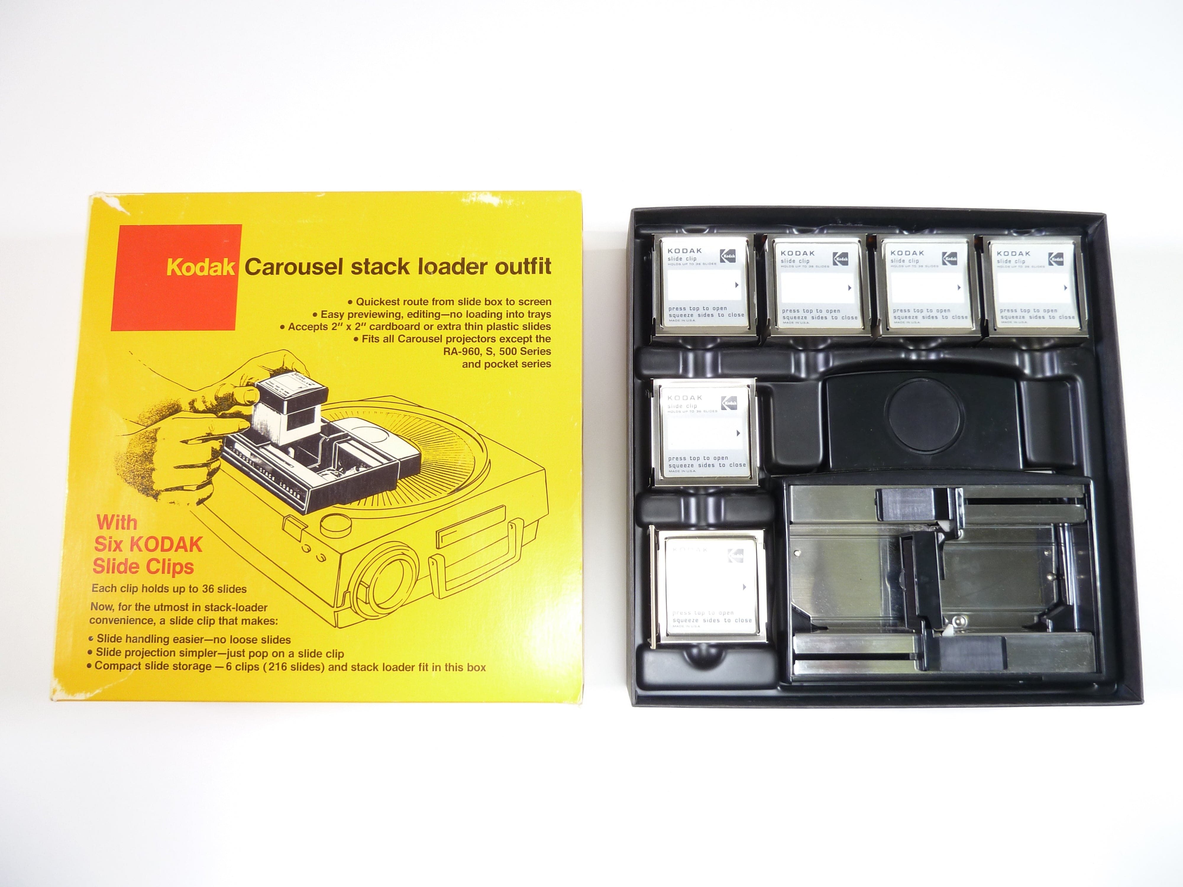 Kodak Stack Loader Outfit with 6 Clips – Camera Exchange