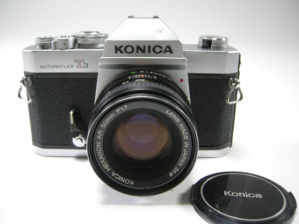 Konica Auto Reflex T3 w/ AR 50mm f1.7 35mm Film Cameras - 35mm SLR Cameras Konica 851113