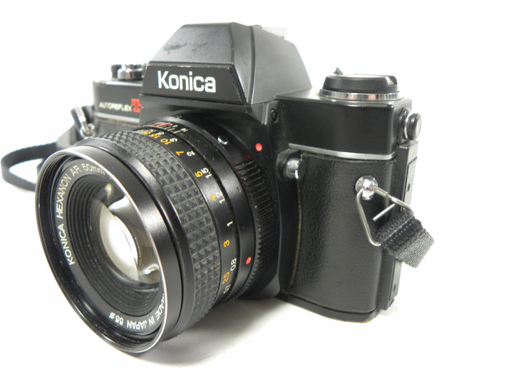 Appareil Photo Argentique Konica TC-X Avec Objectif HEXANON AR 50mm - Occasion Fonctionnel