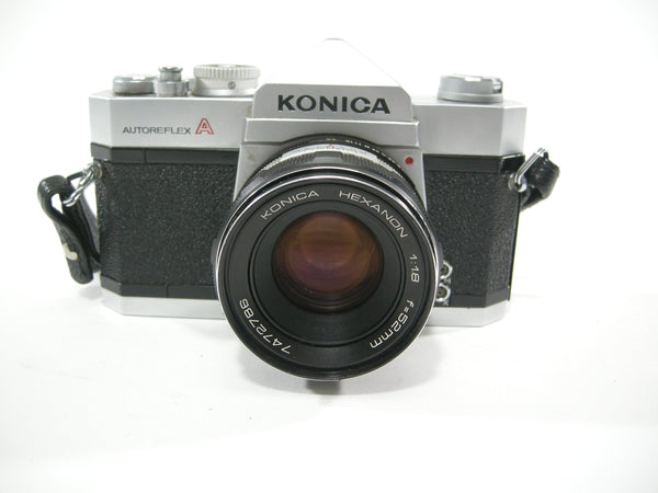 Konica Autoflex A 35mm SLR w/Hexanon 52mm f1.8 35mm Film Cameras - 35mm SLR Cameras Konica 810456