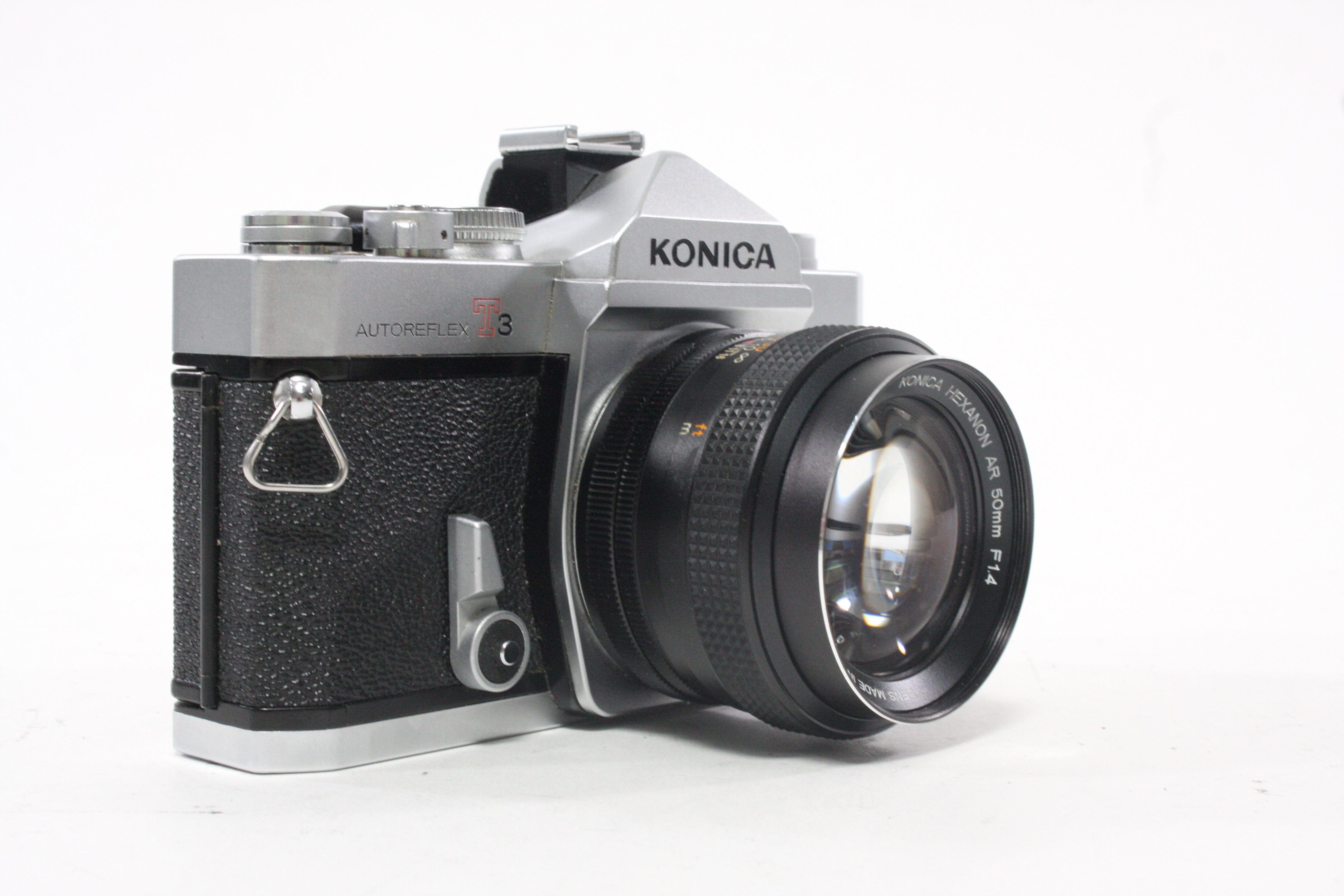Konica Autoreflex T3 35mm SLR Camera with 50mm f/1.4 Lens – Camera
