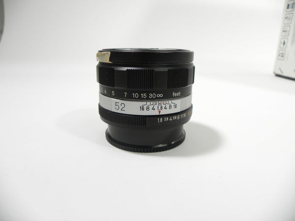 Konica Hexanon 52mm f1.8 AR Mount lens Lenses Small Format - Konica AR Mount Lenses Konica 7416794