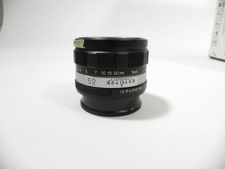 Konica Hexanon 52mm f1.8 AR Mount lens Lenses Small Format - Konica AR Mount Lenses Konica 7416794