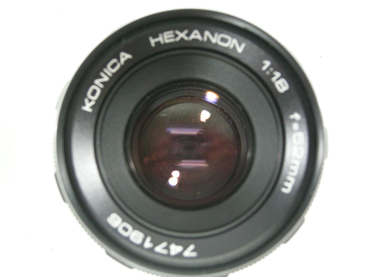 Konica Hexanon 52mm f1.8 lens Lenses Small Format - Konica AR Mount Lenses Konica 7471906