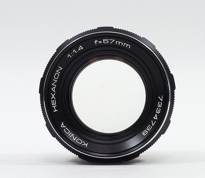 Konica Hexanon 57mm f1.4 AR Mount Lens – Camera Exchange