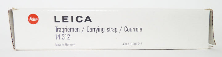 Leica Carry Strap 14312 Straps Leica 14312