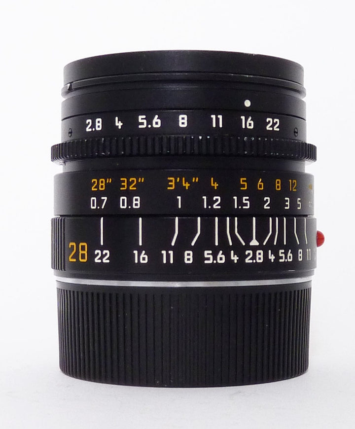Leica Elmarit-M 28mm f2.8 Lens - Black Lenses Small Format - Leica M Mount Lenses Leica 3608446