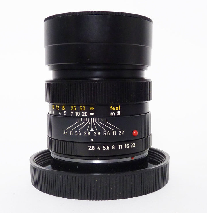 Leica Elmarit-R 90mm F2.8 2 Cam Black Lens -  1966 Lenses Small Format - Leica R Mount Lenses Leica 2170987