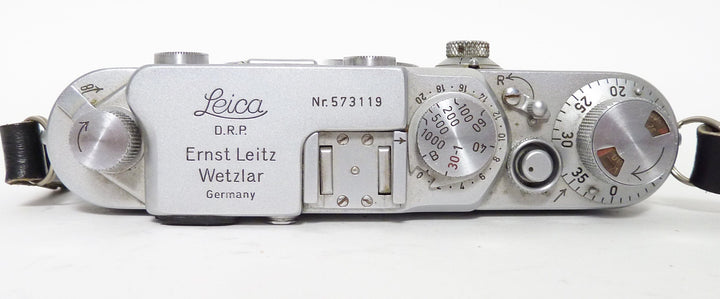 Leica IIf Body Upgraded to IIIf with Slow Speed Dial circa 1951 *READ 35mm Film Cameras - 35mm Rangefinder or Viewfinder Camera Leica 573119