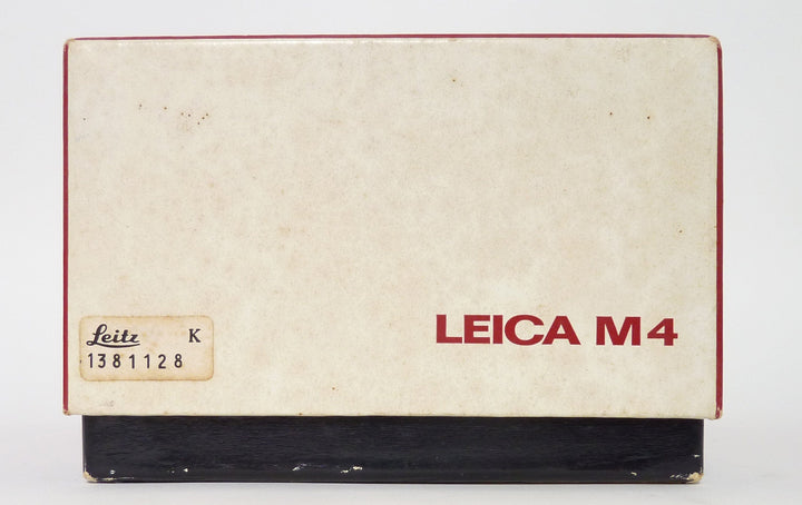 Leica M4 35mm Rangefinder Camera - Black 35mm Film Cameras - 35mm Rangefinder or Viewfinder Camera Leica 1381128