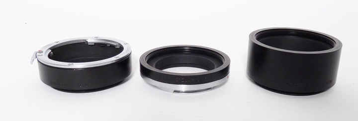 Leica R Extension Tube Set 14134-1 14134-2 and 14135 Macro and Close Up Equipment Leica 14134