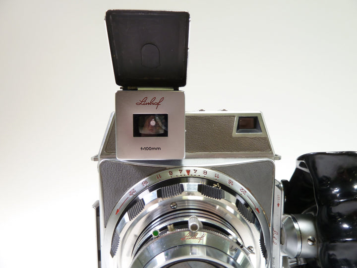 Linhof Technika with 100mm f/2.8 Planar and 6X9 Back Medium Format Equipment - Medium Format Cameras Linhof 7284