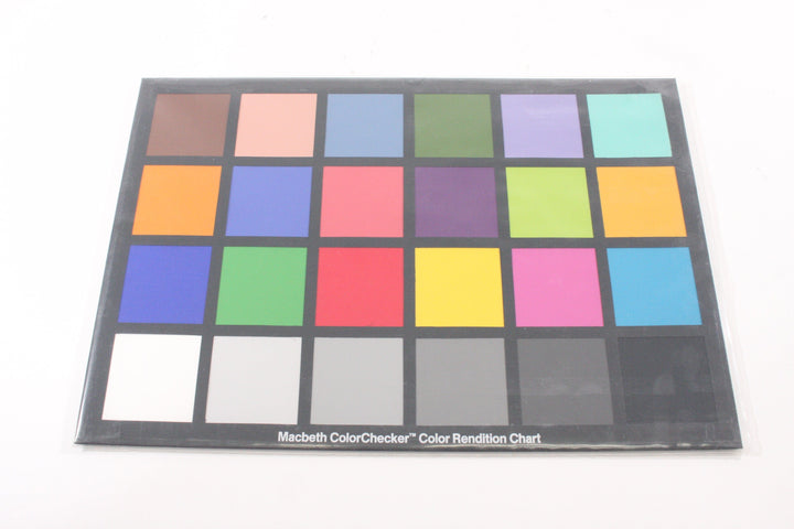Macbeth Color Checker Chart (Color Online) (a) Macbeth Color Chart