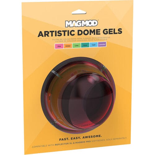 MagMod Artistic Dome Gel Kit 6-Pack for Reflector XL or MagBox Pro Flash Units and Accessories - Flash Accessories MagMod MMXDARGEL01