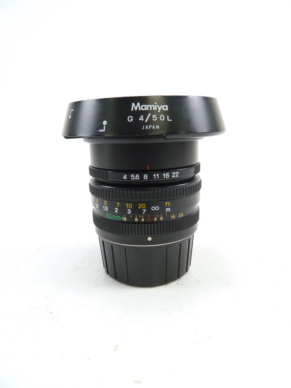 Mamiya 6 G 50MM F4 L Wide Angle Lens with Hood and Caps Medium Format Equipment - Medium Format Lenses - Mamiya 6 Mamiya 4182331