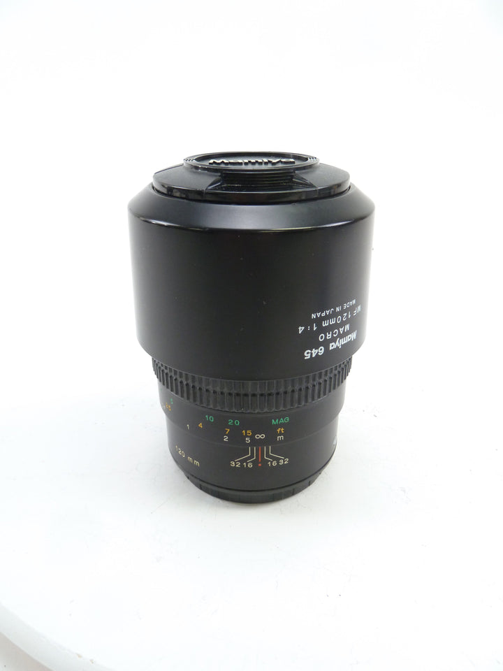 Mamiya 645 AF 120MM F4 MF Macro Lens Medium Format Equipment - Medium Format Lenses - Mamiya 645 AF Mount Mamiya 10302466